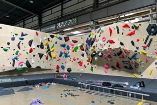 Nowa ścianka wspinaczkowa w olsztyńskim Space Parku