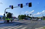 Mazowieccy policjanci rywalizowali o to kto najlepiej kieruje ruchem