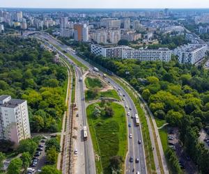 Wiadukt Trasy Łazienkowskiej prawie gotowy