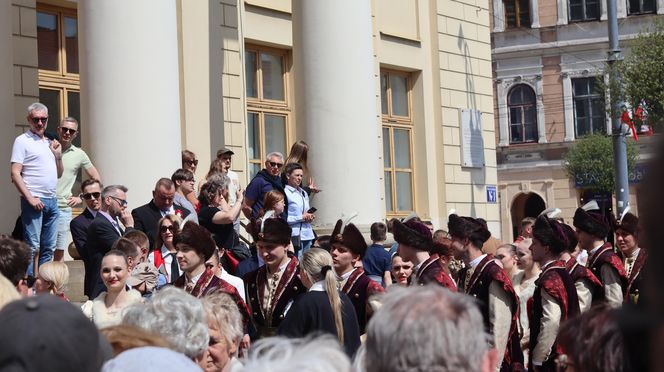 Rekordowy długi polonez w centrum Lublina