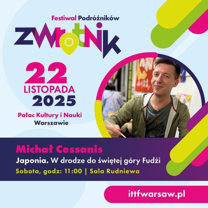 Festiwal Podróżników Zwrotnik ITTF Warsaw 2025