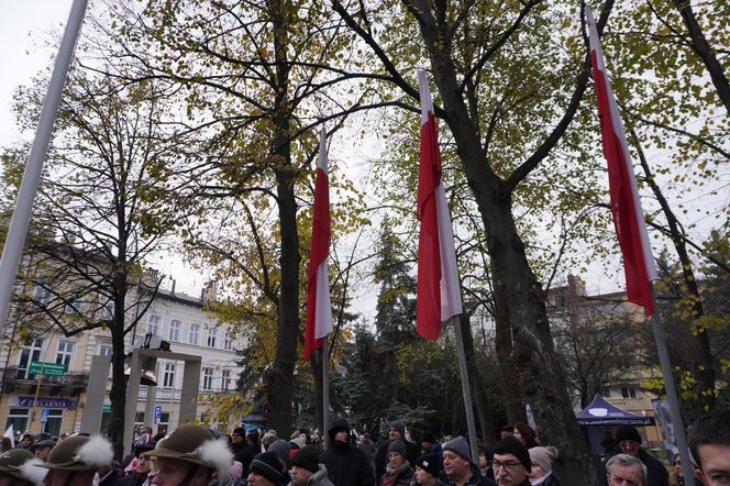  Uroczystości pod pomnikiem Józefa Piłsudskiego w Rzeszowie 