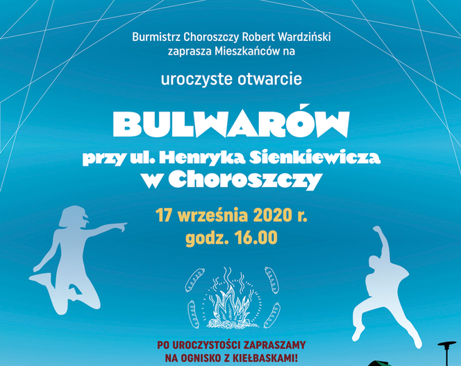 Bulwary w Choroszczy: skatepark i tężnia solankowa. Uroczyste otwarcie 17 września