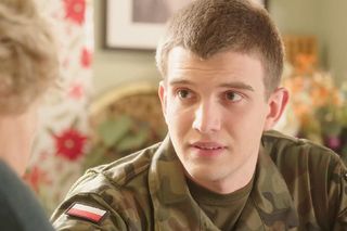 M jak miłość odc. 1869. Barbara (Teresa Lipowska), nowy Mateusz (Rafał Kowalski)