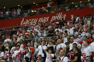 Kibice na meczu Polska - Turcja