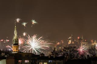 Tak witano Nowy Rok w Krakowie [ZDJĘCIE DNIA]