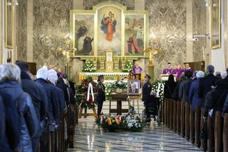 Ostatnie pożegnanie prof. Adama Strzembosza. Spoczął na Starych Powązkach w Warszawie