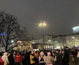 Świąteczna ciężarówka Coca-Coli w Warszawie