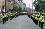 Nieudana próba przeniesienia krzyża sprzed Pałacu 3.08.2010
