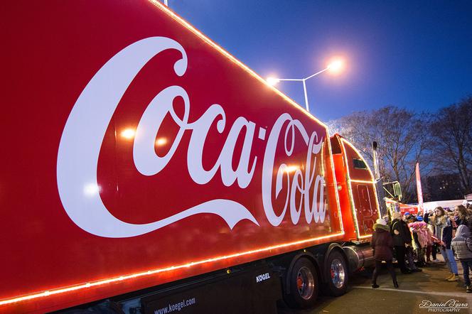 Świąteczna ciężarówka Coca-Coli dojechała do Krakowa! Zobaczcie zdjęcia [GALERIA]