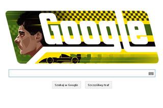 GOOGLE DOODLE 21.03.2014. Ayrton Senna wita użytkowników Google - kim był legendarny kierowca Formuły 1?