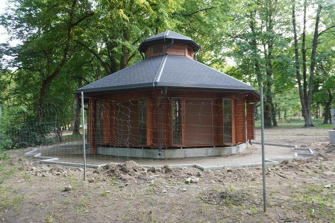 Tężnia solankowa w Parku Planty