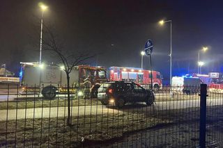 Pożar na Leśnej w Lesznie. Paliła się malarnia