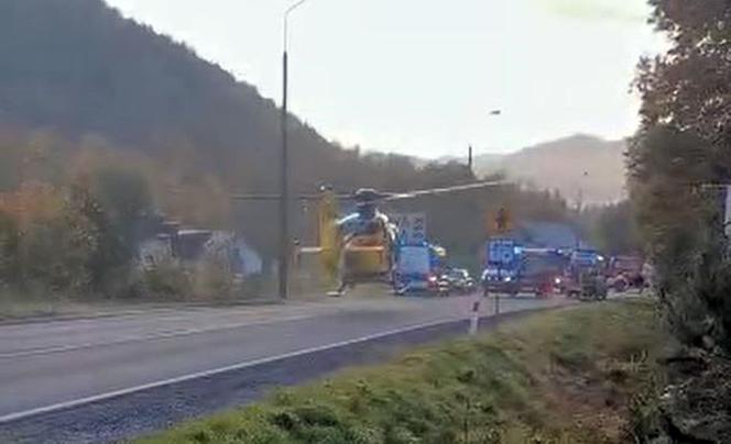 Tragiczny wypadek w Ustroniu na przejściu dla pieszych