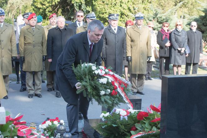 Obchody 5 rocznicy katastrofy smoleńskiej na warszawskich Powązkach.