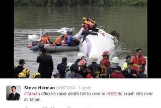 Katastrofa samolotu w Tajwanie