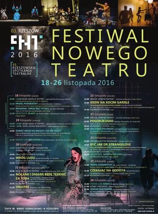 Trzeci Festiwal Nowego Teatru w Rzeszowie