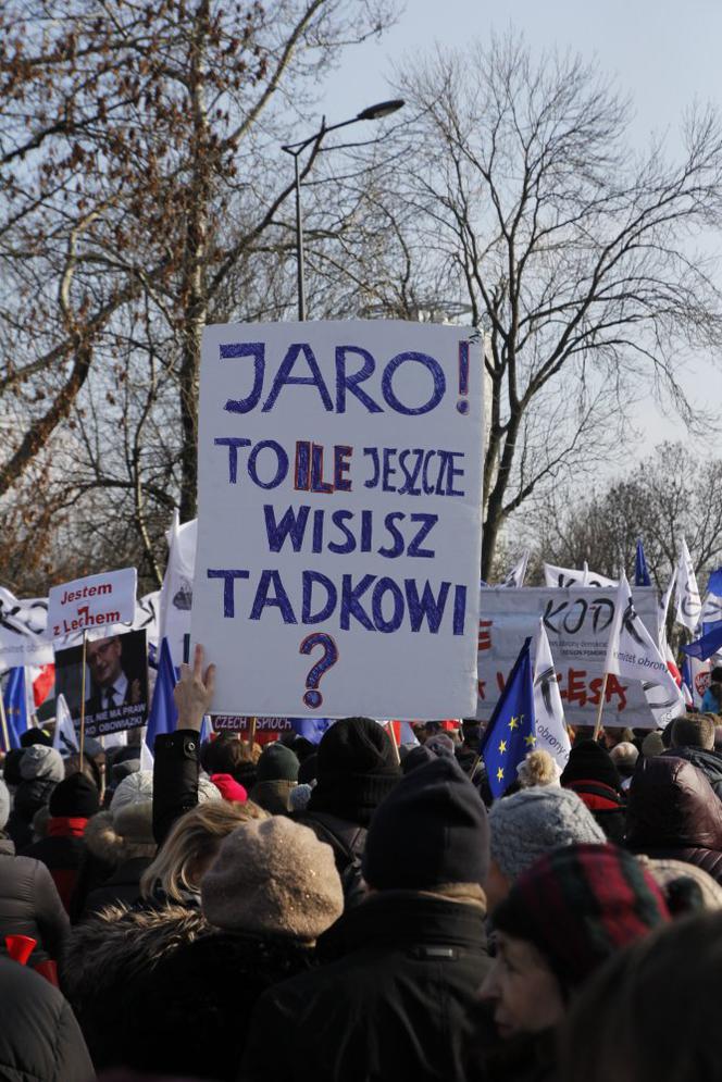 Marsz KOD w Warszawie, 27.02.2016