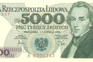 BANKNOTY SPRZED DENOMINACJI