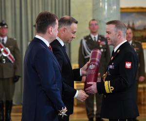 Andrzej Duda wręczył nominacje generalskie i admiralską