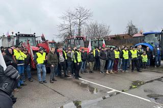 Protest rolników w Koszalinie