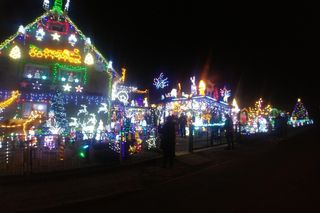 Griswoldowie z Dolnego Śląska znów dają show. Takiej iluminacji nie zobaczysz nigdzie indziej