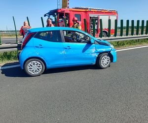 Poważny wypadek na autostradzie A4 koło Tarnowa. Utrudnienia na pasie w kierunku Rzeszowa. Lądował śmigłowiec LPR!