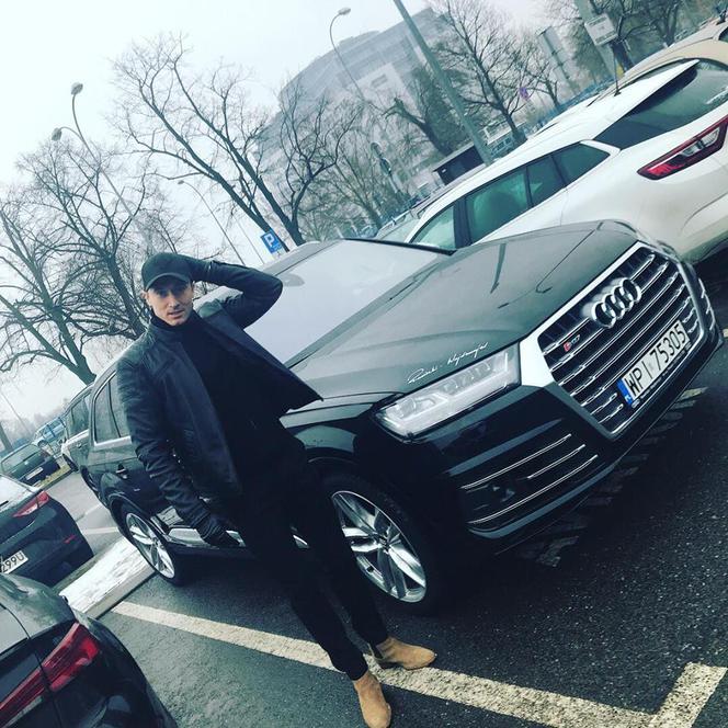 Robert Lewandowski przy Audi SQ7