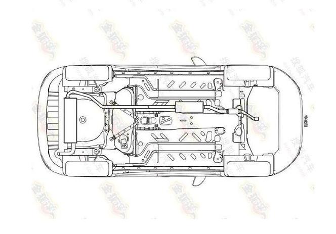 Fiat 500X - szkice patentowe