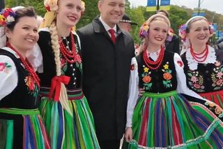 Nawrocki obchodzi 3 maja w USA. Tak przyjęła go Polonia w Chicago