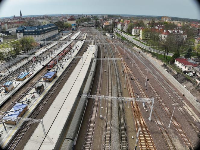 Kiedy podróżni skorzystają z peronów na dworcu Olsztyn Główny? Znamy termin