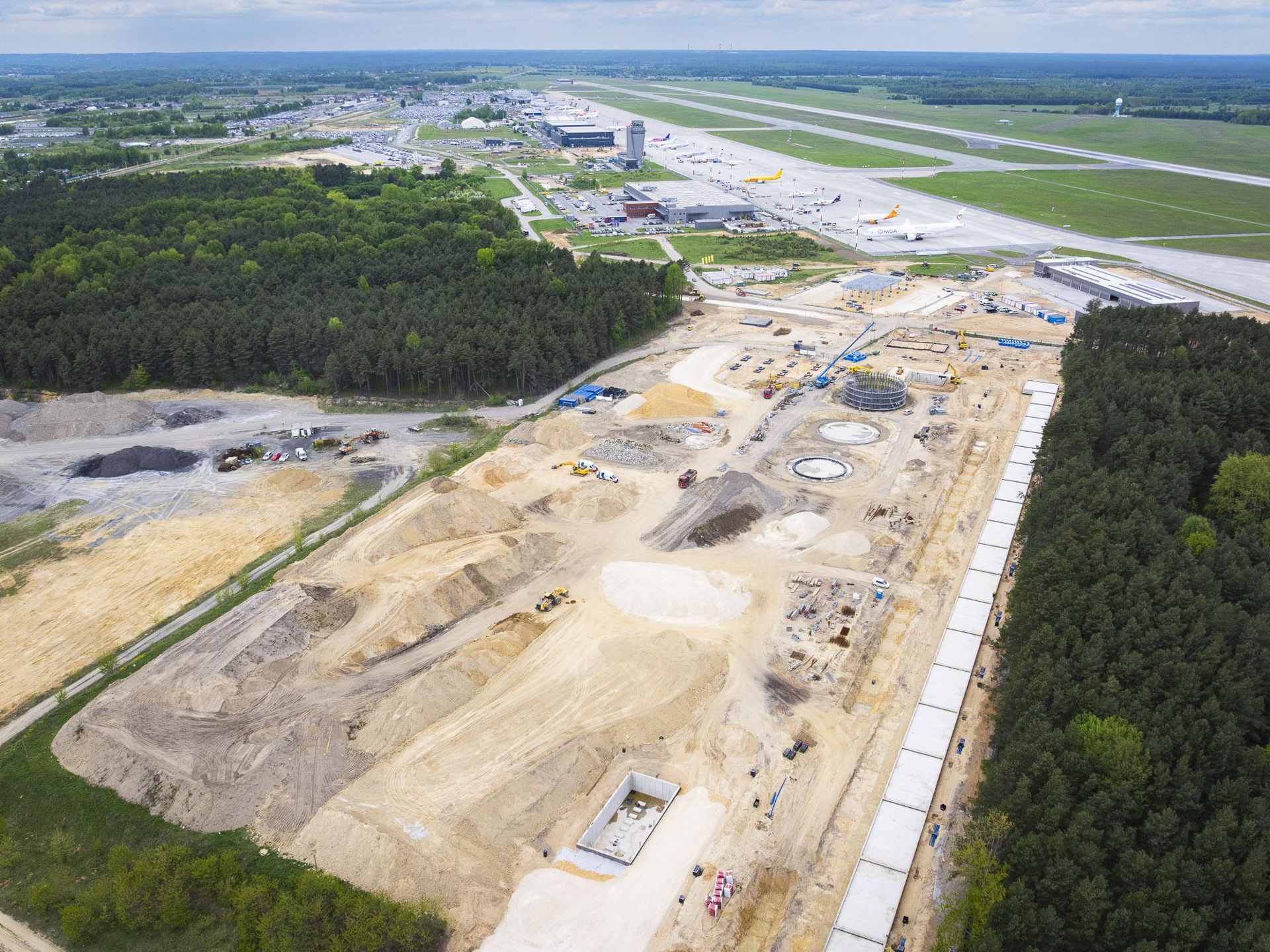 Inwestycje na Katowice Airport 2025