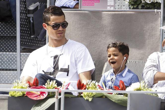 Cristiano Ronaldo z synem