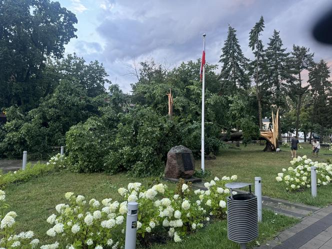 Nawałnice w Aleksandrowie i Ciechocinku