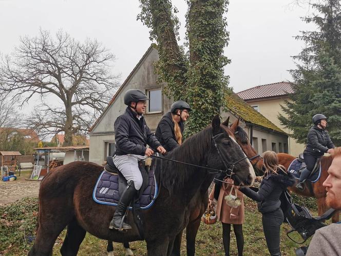 Święconka na koniach w Szczecinie