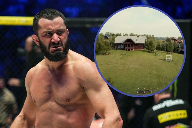 Tak mieszka Mamed Khalidov. Legendarny wojownik KSW ma potężną posiadłość niedaleko Olsztyna