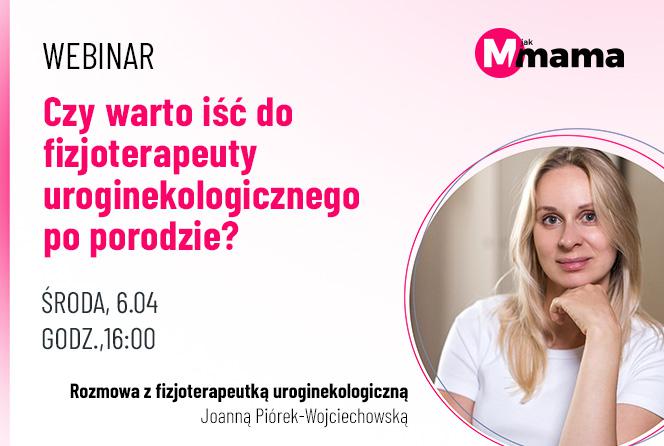 Czy warto iść do fizjoterapeuty uroginekologicznego po porodzie? Obejrzyj nagranie z webinaru