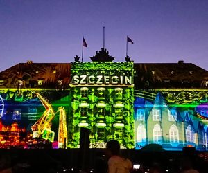 Mapping na 80. urodziny Szczecina. Pokaz przyciągnął tłumy