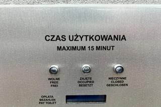 Nowa toaleta w centerum Nowego Sącza