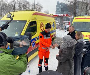 Warszawa: Mazowsze z nowymi karetkami