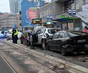 Wypadek w Szczecinie plac Rodła 