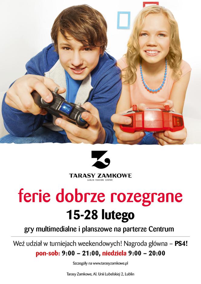 Turniej Sportowych Gier Konsolowych w Tarasach Zamkowych
