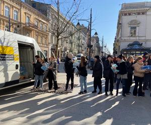 Łodzianie okazali olbrzymią solidarność z uciekającymi przed wojną 