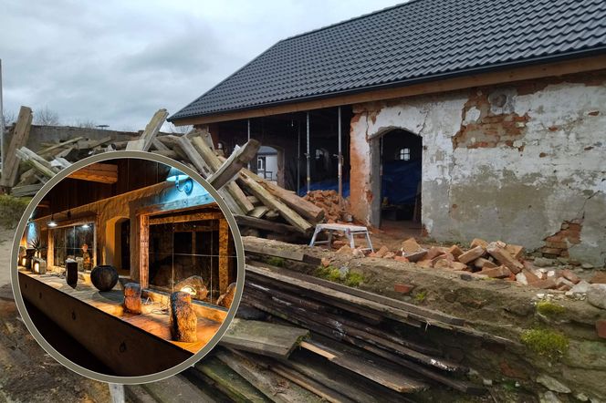 Metamorfoza starej obory w pracownię artystyczną