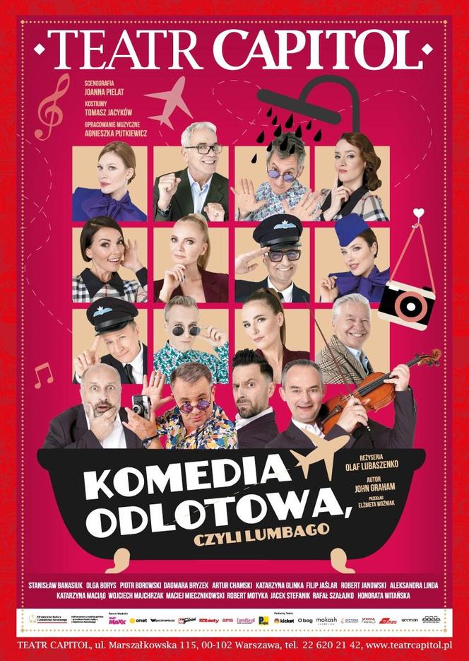 „Komedia odlotowa, czyli lumbago” to będzie prawdziwy gwiazdorski odlot! 