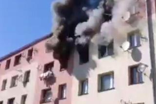 Pożar w Zawierciu. 11-letnia dziewczynka trafiła do szpitala w Katowicach