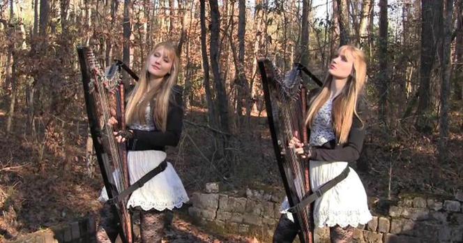 HIT YOUTUBE: Cover Metalliki The Unforgiven na harfie? Siostry bliźniaczki i ich niesamowity cover [VIDEO]