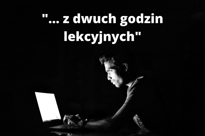 Uczeń chciał się zwolnić z dwuch lekcji w dzienniku elektornicznym! Ten błąd będzie go kosztował!