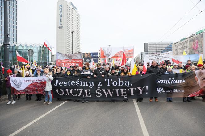 Narodowy Marsz Papieski w Warszawie