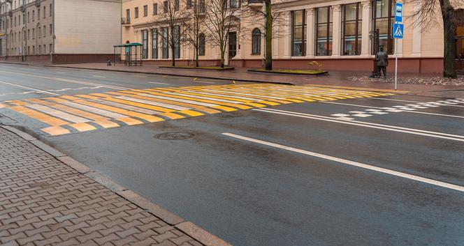 ul. Goszczyńskiego – przy Szkole Podstawowej nr 63 - wyniesienie przejścia